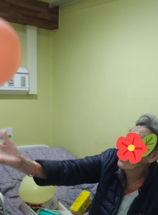풍선 배구 놀이^^